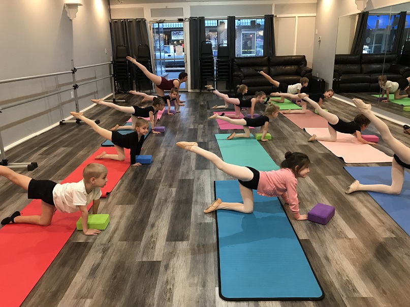 beginning ballet technique class